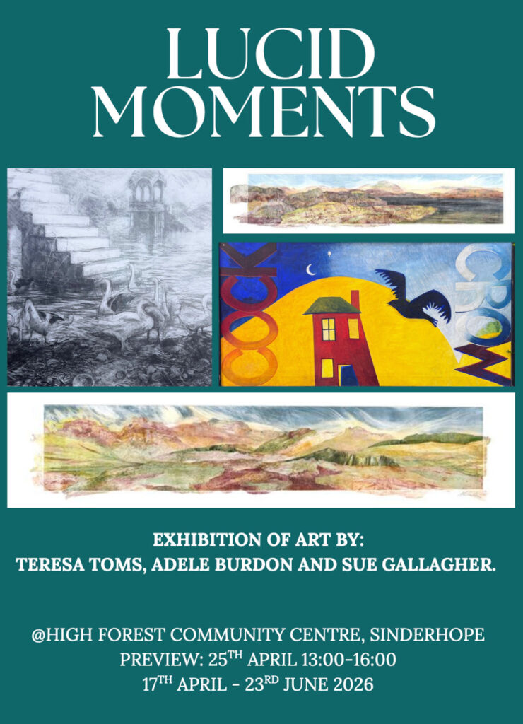 Lucid Moments exhibition poster